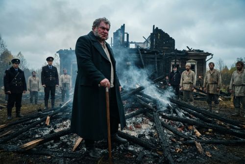 Троекуров лично расследует пожар в Кистенёвке.