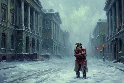 Иллюстрация для "Петербургские повести"