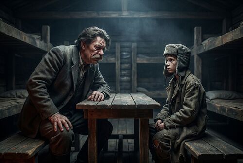 Иллюстрация для "Архипелаг ГУЛАГ. Часть 3. Глава 2. Архипелаг возникает из моря"
