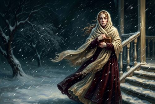 Иллюстрация для "Метель"