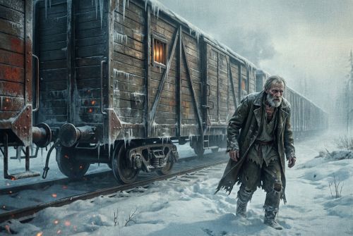 Иллюстрация для "Архипелаг ГУЛАГ. Часть 2. Глава 3. Караваны невольников"