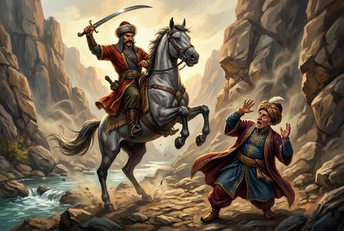Иллюстрация для "Поход Хасан-Паши на Ченлибель"