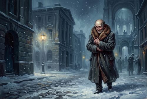 Иллюстрация для "Шинель"
