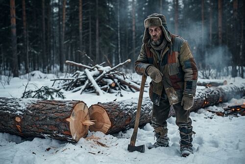 Иллюстрация для "Архипелаг ГУЛАГ. Часть 3. Глава 7. Туземный быт"