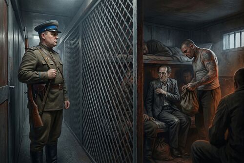 Иллюстрация для "Архипелаг ГУЛАГ. Часть 2. Глава 1. Корабли архипелага"