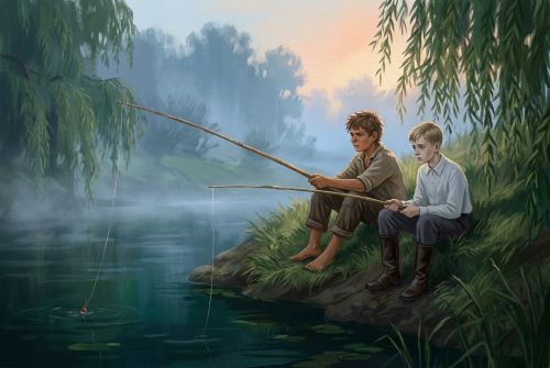 Иллюстрация для "Тихое утро"