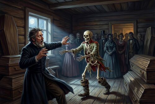 Иллюстрация для "Гробовщик"
