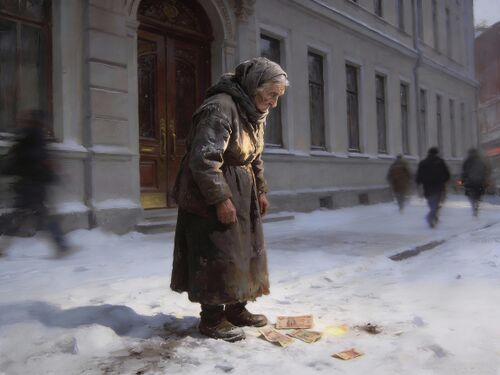 Иллюстрация для "На Рождество к сыну"